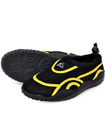 TOPÁNKY DO VODY JUNIOR BLACK/ YELLOW XQMAX R.32