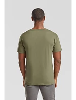 Fruit of the Loom Iconic 195 T Pánske tričko z hrubého materiálu 16.1422 bordová