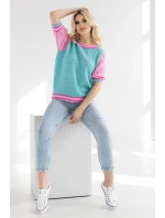 Sveter s krátkym rukávom model 178641 PeeKaBoo