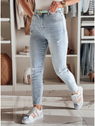 Dámske džínsy slim fit STEFANIA modré FashionStreet UY2420