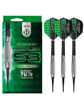Šípky Dimplex S3 Bomb 90% softip