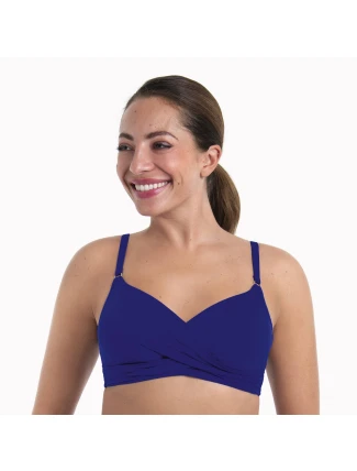 Štýl Liberia Top Care Vrchný diel plaviek 6504-1 blue-violet - Anita Care