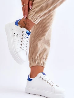 Dámske športové topánky white and Blue Buď prvý!