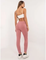 Tepláky CLM DR 0128.05P tmavoružové