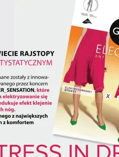 Hladké dámske pančuchové nohavice ELECTRA - 17 DEN (Antistatická lycra)