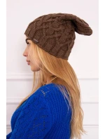 Fleecová čiapka Sonia K201 hnedá Fleecová čiapka Sonia K201 hnedá