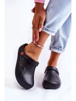 Dámske ľahké papuče Big Star II275001 Black