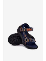 Dziecięce Sandałki Lee Cooper LCW-25-34-3571K Granatowe