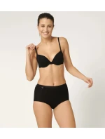 Dámske nohavičky Basic+ Maxi 3P Black - Sloggi Dámske nohavičky Basic+ Maxi 3P Black - Sloggi