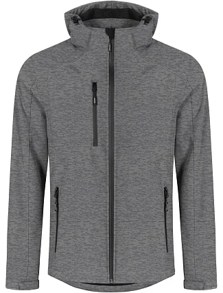 Promodoro 7850 Pánska 3-vrstvová softshellová bunda 40.7850 heather grey Promodoro 7850 Pánska 3-vrstvová softshellová bunda 40.7850 heather grey