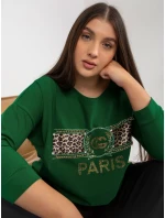 Blúzka VI BZ 2901.49P tmavo zelená