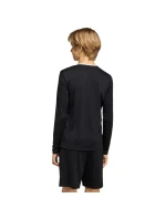 Adidas Entrada 26 detské tričko s dlhým rukávom čierne KF5879