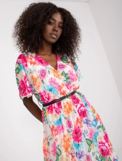 Šaty DHJ SK 13162.92 svetlo béžová