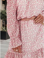 Španielske šaty KERVEN pink FashionStreet EY2469 Španielske šaty KERVEN pink FashionStreet EY2469