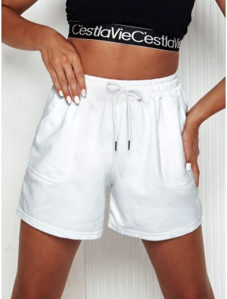 Dámske tepláky PELLA white FashionStreet SY0413