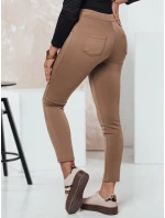 Dámske nohavice MODSTORY camel FashionStreet UY2180