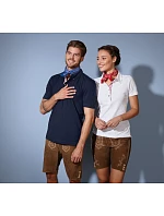 Daiber JN 715 Dámske polo tričko z piké v tradičnom ľudovom štýle 02.0715 royal/royal white Daiber JN 715 Dámske polo tričko z piké v tradičnom ľudovom štýle 02.0715 royal/royal white