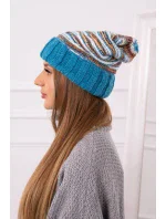 Dámska čiapka Feba K330 tyrkysová