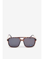 Dámské sluneční brýle s UV filtrem Hnědo-černé