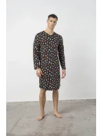 Pohodlná pánska nočná košeľa 17617 - Vamp Pohodlná pánska nočná košeľa 17617 - Vamp