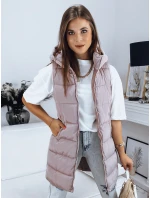 Dámska prešívaná vesta BRITA pink FashionStreet TY3231