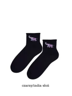 Vzorované netlačiace ponožky Steven art.099 35-40 Vzorované netlačiace ponožky Steven art.099 35-40