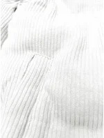 Dámska manšestrová bunda J Style White (5M3230-281)