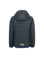 Trollkids Kids Eikefjord Jacket dark navy/cobalt blue (463-110) ultraľahká prechodná bunda pre chlapcov/dievčatá