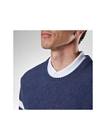 Pánsky sveter ROSSIGNOL M Knitted Cn Sweater, tmavomodrý