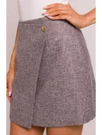 M854 Mini sukňa - grafitová