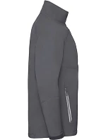 Russell Athletic 410M Pánska 3-vrstvová softshellová bunda Bionic 10.410M, farba iron grey