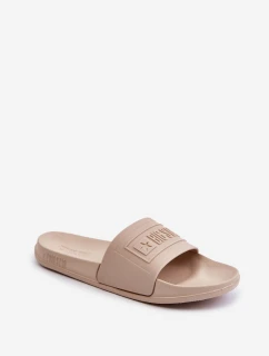 Ľahké dámske papuče Big Star OO274035 Beige