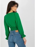 Blúzka DHJ BZ 13866.92P zelená