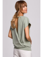 Made Of Emotion Blouse M498 Pistachio
