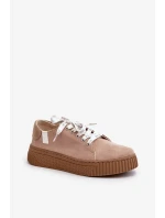 Dámske tenisky MEMORY FOAM SYSTEM BIG STAR Dark beige