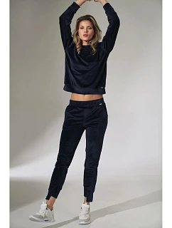 Dámske nohavice M746 tmavomodré L