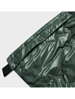 Tmavozelená dámska vesta s kapucňou (6028) Tmavozelená dámska vesta s kapucňou (6028)