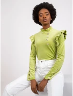 Blúzka DHJ BZ 6533A.44P vápno