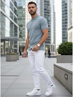 Modrá pánska polokošeľa FashionStreet PX0608