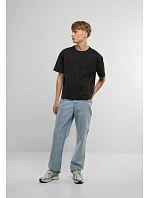 Build your Brand BY 439 Pánske hrubé tričko „Cropped Oversize“ 56.0439 biele