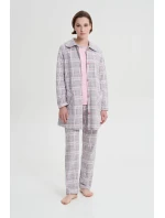 Vamp - Károvaný župan na gombíky 19169 - Vamp