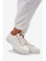 Damskie Sneakersy Big Star NN274211 Białe