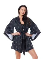 Aster Robe Čierne negližé - Anais