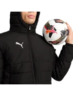 Pánske bundy Puma Team Additions Hooded Padded Jacket black 659795 03 pánske