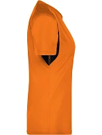 Daiber JN 316 Dámske bežecké tričko 02.0316 oranžové/čierne Daiber JN 316 Dámske bežecké tričko 02.0316 oranžové/čierne