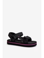 Damskie Sandały Na Platformie Lee Cooper LCW-24-05-2751L Czarne