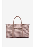 Vzorovaná Cestovní Taška Béžová Dámská Nelle