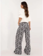 EM nohavice SP 1067.91 biela čierna