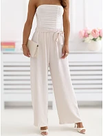 Nohavice CS SP XYS3649.95 svetlo béžová