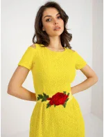 LK SK 506318 šaty.16P žltá